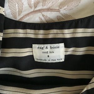 Mint RAG & BONE Silk Flowy Top